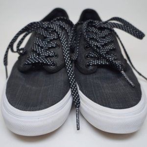 Vans Black Grey Shoes